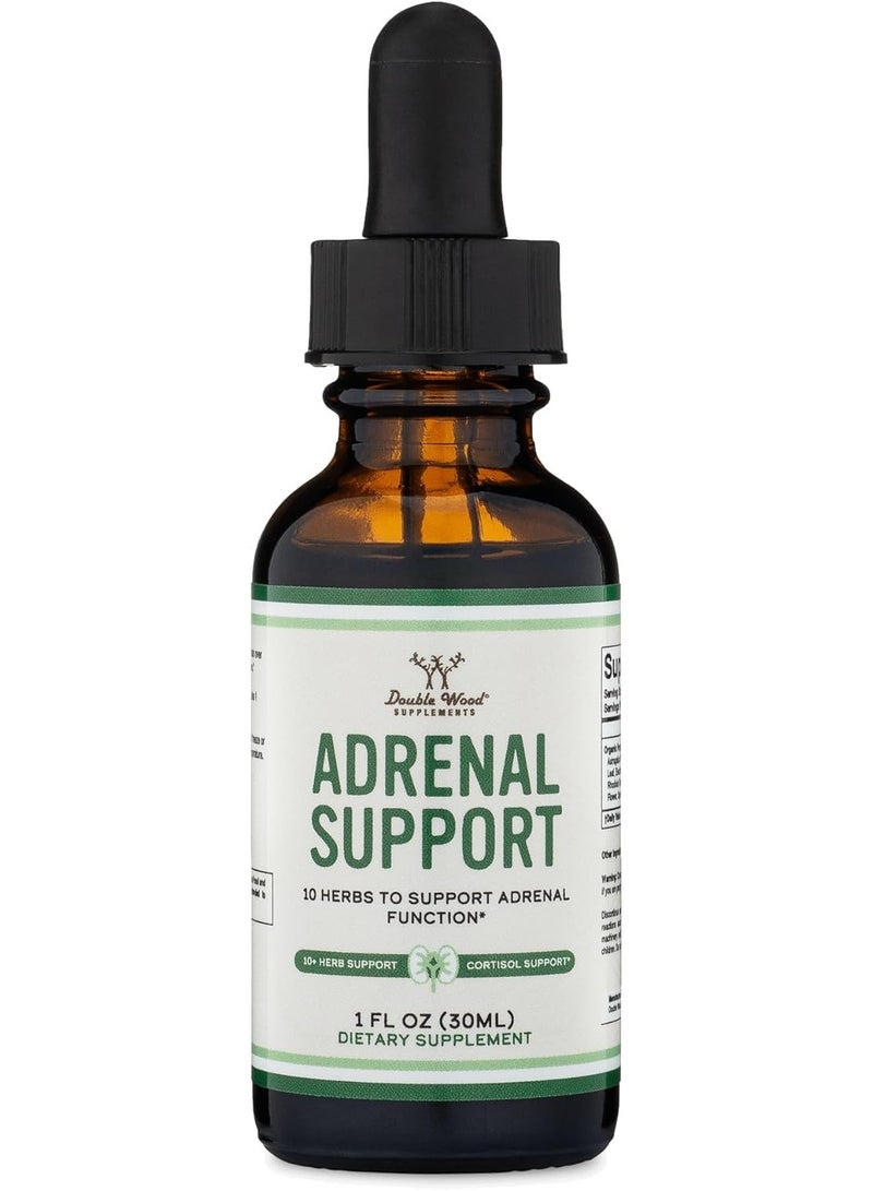 Double Wood Supplements مكمل غذائي لدعم الغدة الكظرية 1 أونصة - Image 1