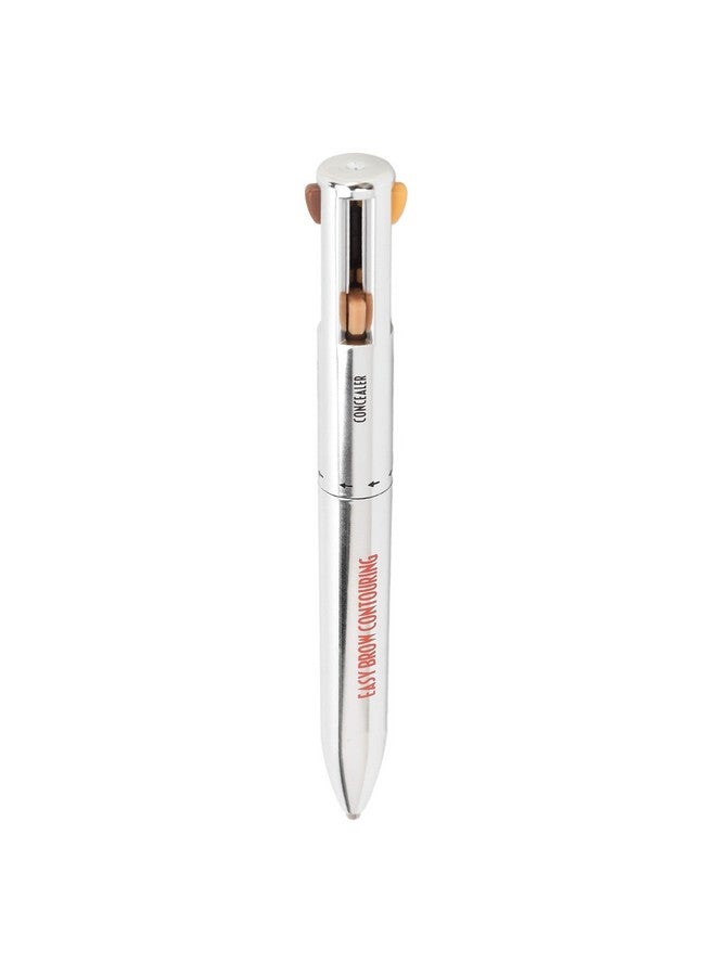 Sonew 4 In1 Eyebrow Contour Highlight Pen Waterproof Ing Eyebrow Tint Pen Brow Defining Pencil Eye Makeup Beauty Tool For Women Girls (2 Medium) - Image 1