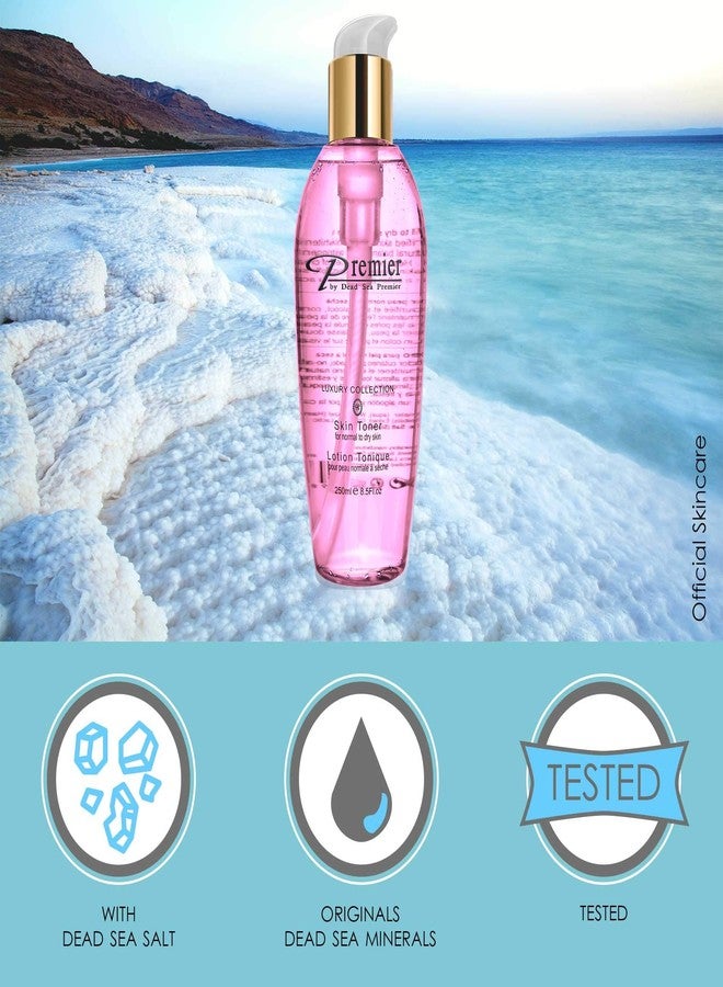 Premier Dead Sea Skin Toner Normal To Oily Skin, pH 5.5 balancing, alcoholic cleanser that is mild and gentle to skin, with natural ingredients of witch hazel and minerals 8.5fl.oz - Image 3