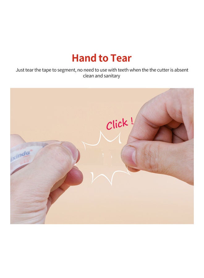 NIBEMINENT 5-Piece Adhesive Tape Transparent  - Image 3