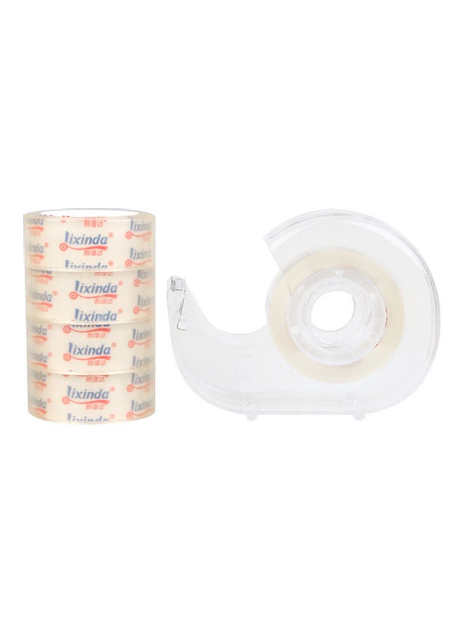 NIBEMINENT 5-Piece Adhesive Tape Transparent  - Image 2