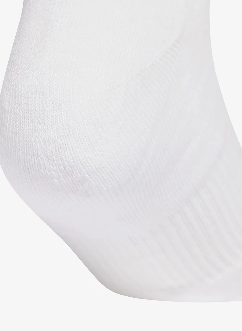Adidas  3 Pack 3-Stripes Cushioned Mid Cut Socks  | Best Price UAE