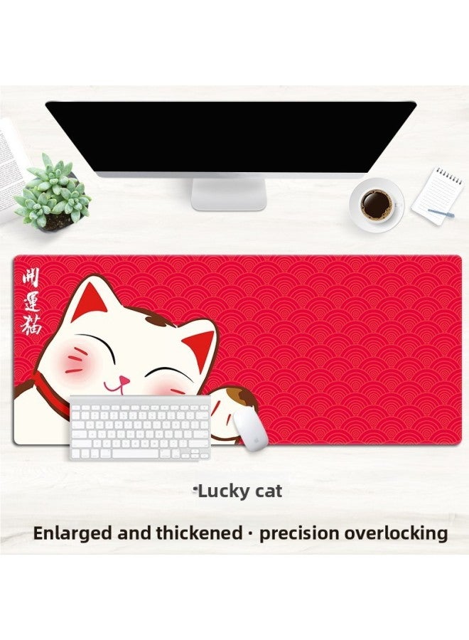 Mouse Pad Super Large Secondary FPS Game Special E-sports Keyboard Pad Office Shortcut Key Desk Pad 