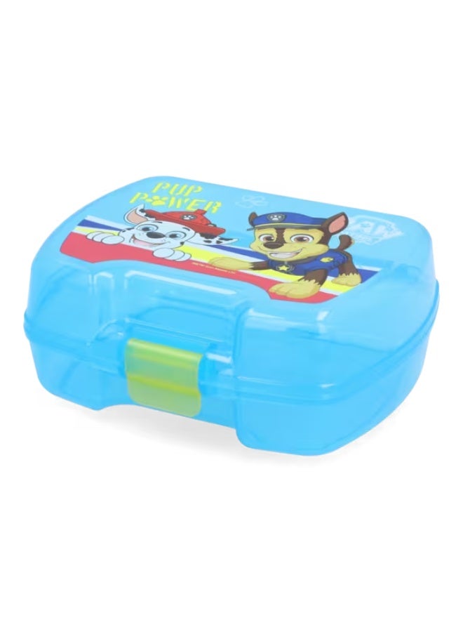 PAW PATROL Stor Paw Patrol Pup Power Themed Premium BPA-Free Rectangular Plastic Sandwich Box Blue - Image 2