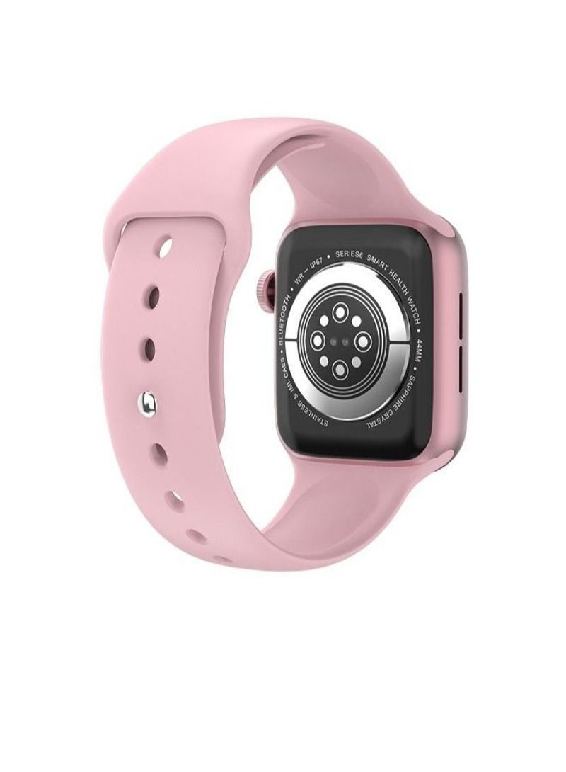 NIBEMINENT HW22 Pro Max Smart Watch 1.78 Inch IPS Color Screen Wireless Charging Pink - Image 4
