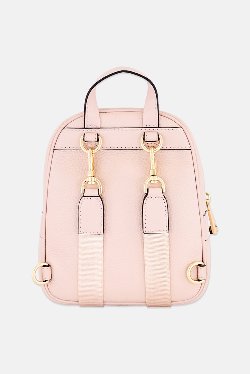 Michael Kors Women Brand Logo Backpack 20 H x 16 L x 7 W cm, Pink  - Image 3