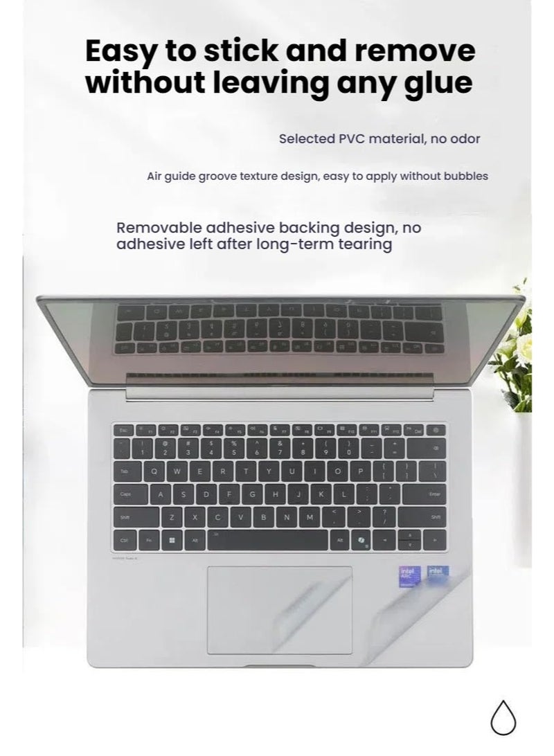 Laptop Decal Cover Compatible with 14.6-inch Honor MagicBook Pro 14 (2025) FMB-P, Anti-Scratch Sticker Three Sided Notebook Film and High Definition Film - Image 3
