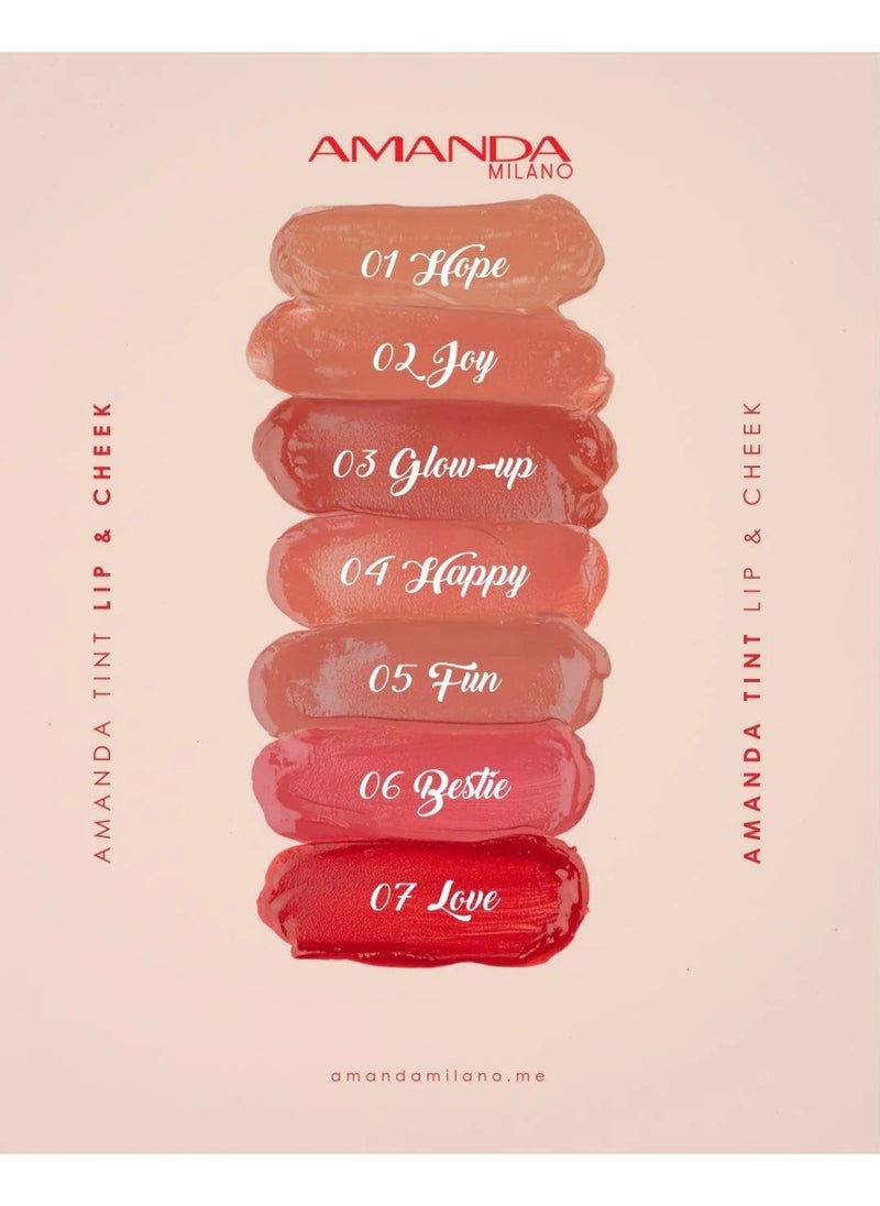 Amanda tint lip & cheeks 2 JOY