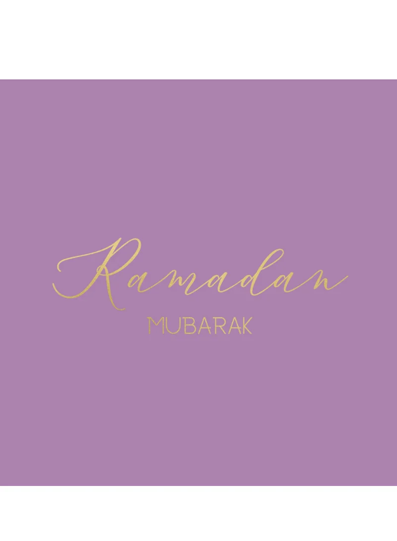 بيكوك سبلايز بطاقة تهنئة رمضان فاخرة مطبوعة