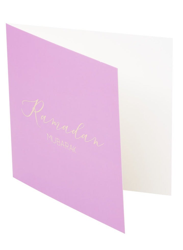 Peacock Supplies Luxury Foiled Greeting Card Ramadan - Image 2