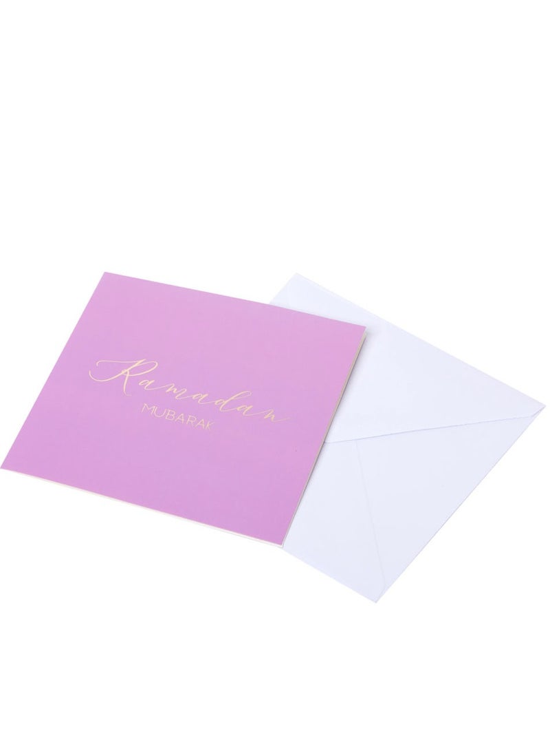 Peacock Supplies Luxury Foiled Greeting Card Ramadan - Image 3