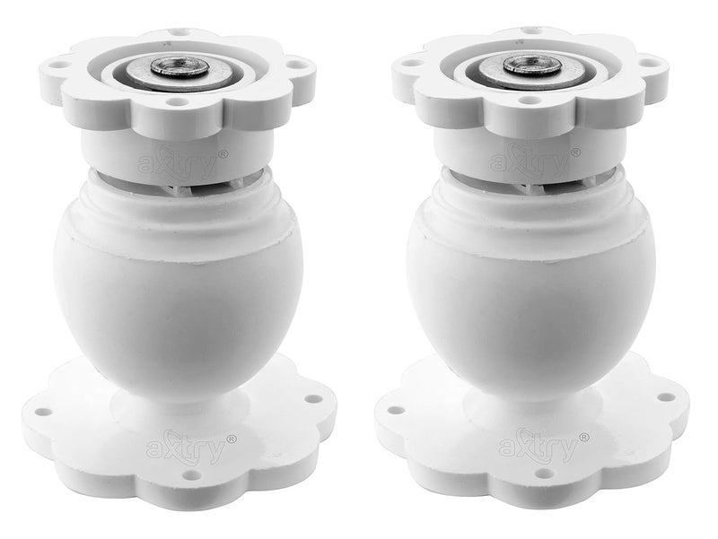 Axtry Axtry Pack of 2 Door CatcherDoor MagnetDoor Magnet CatcherDoor HolderDoor Catcher MagneticDoor CatchMagnetic Door StopperDoor Magnetic CatcherDoor Stopper Home 75mm x 60mm White  - Image 1