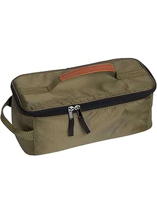 Army Green Waterproof Cutlery Organizer For Picnic Camping BBQ And Travel - Image 1