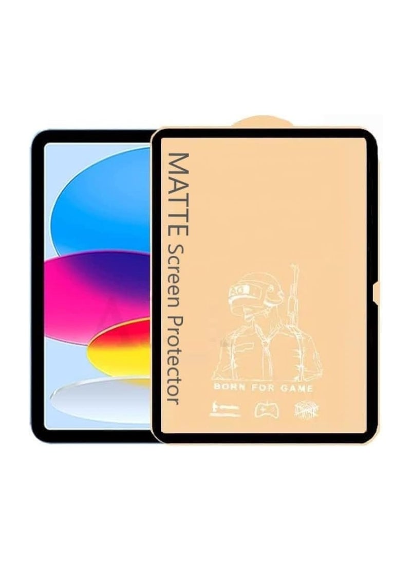 Screen protector compatible with IPad 10 (10.9 inch 2022 10th Generation) Matte Screen Protector Anti-Glare Anti-Fingerprint 3D Touch, Matte Finish Surface ceramic film (NOT Glass) Ceramics Matte - Image 1