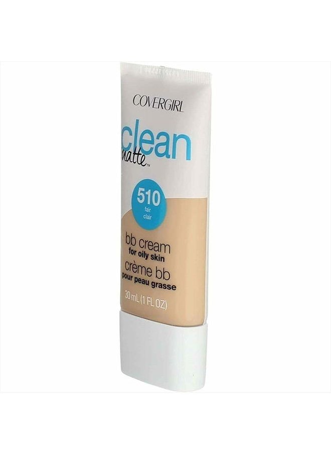 CoverGirl كريم بي بي غير اللامع للبشرة الدهنية، فاتح 510، (قد تختلف العبوة) كريم بي بي غير لامع خالٍ من الزيوت، 1 أونصة سائلة (1 عبوة)  - Image 5