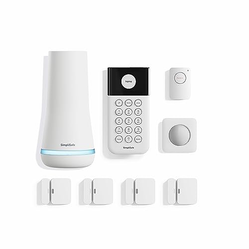SimpliSafe 8 Piece Wireless Home Security System - Optional 24/7 Professional Monitoring - No Contract - Compatible with Alexa and Google Assistant , White - Image 3