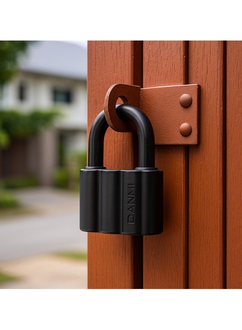 DANMI 50mm Security Padlock – Heavy-Duty Copper Core Lock for Industrial, Doors, Gates & Cabinets - Image 4