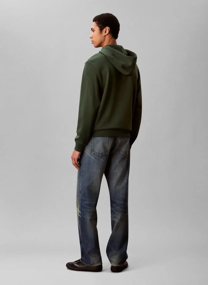 Calvin Klein Jeans Cotton Terry Badge Hoodie