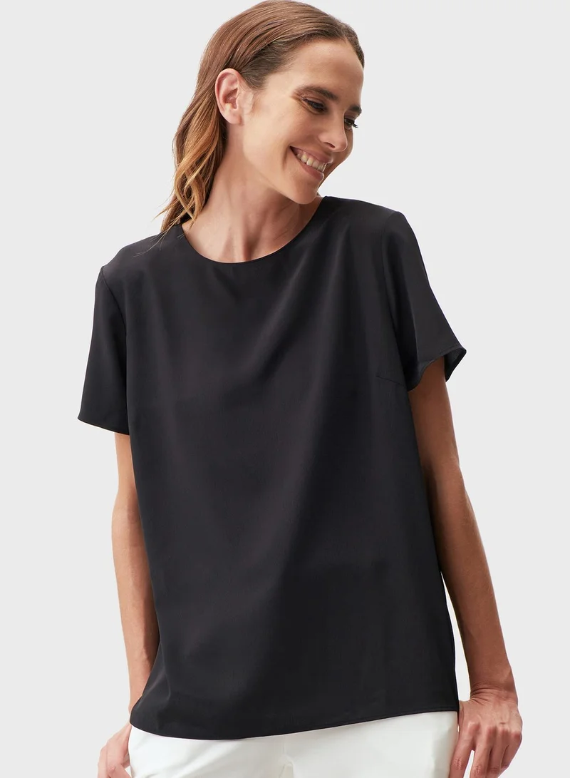 جيمي كي Crew Neck Top