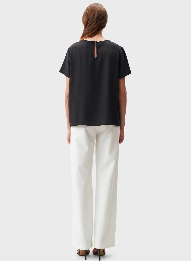 جيمي كي Crew Neck Top