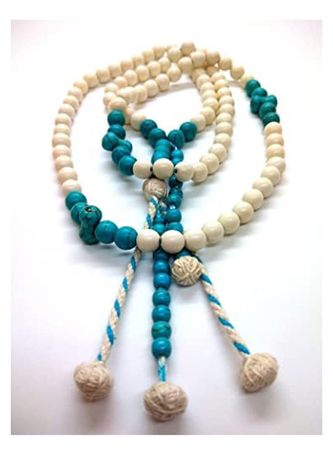 Generic Rosary with turquoise set 100 portions and 2 African filling counters  - Image 1