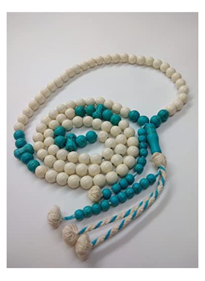 Generic Rosary with turquoise set 100 portions and 2 African filling counters  - Image 2