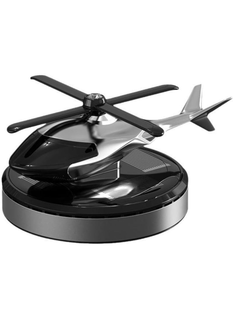 CARLOX Solar-Powered Helicopter Air Fresheners: Rotating, Long-Lasting, Aromatherapy Diffusers, Eco-Friendly Decor, Essential Oils, Stylish Perfume Ornaments for a Fresh, Modern Interior - Image 1
