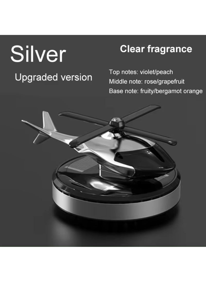 CARLOX Solar-Powered Helicopter Air Fresheners: Rotating, Long-Lasting, Aromatherapy Diffusers, Eco-Friendly Decor, Essential Oils, Stylish Perfume Ornaments for a Fresh, Modern Interior - Image 2