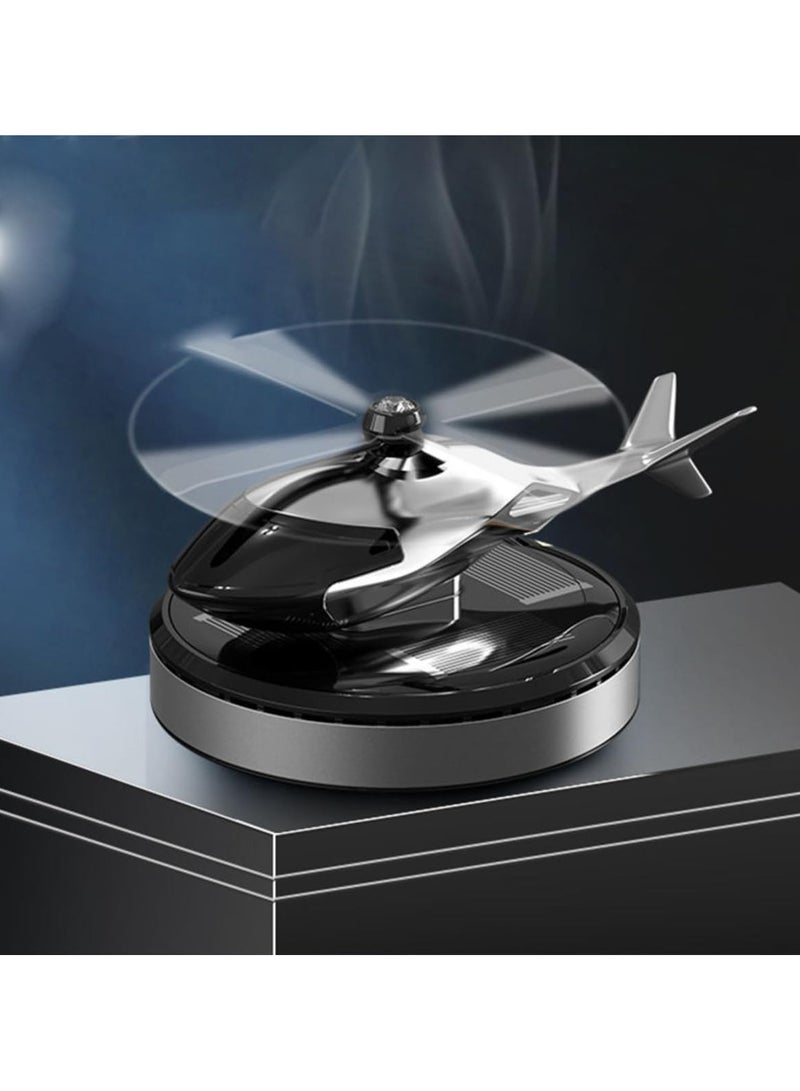 CARLOX Solar-Powered Helicopter Air Fresheners: Rotating, Long-Lasting, Aromatherapy Diffusers, Eco-Friendly Decor, Essential Oils, Stylish Perfume Ornaments for a Fresh, Modern Interior - Image 5