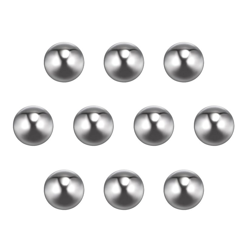 uxcell 10pcs 13mm 201 Stainless Steel Bearing Balls G200 Precision - Image 1