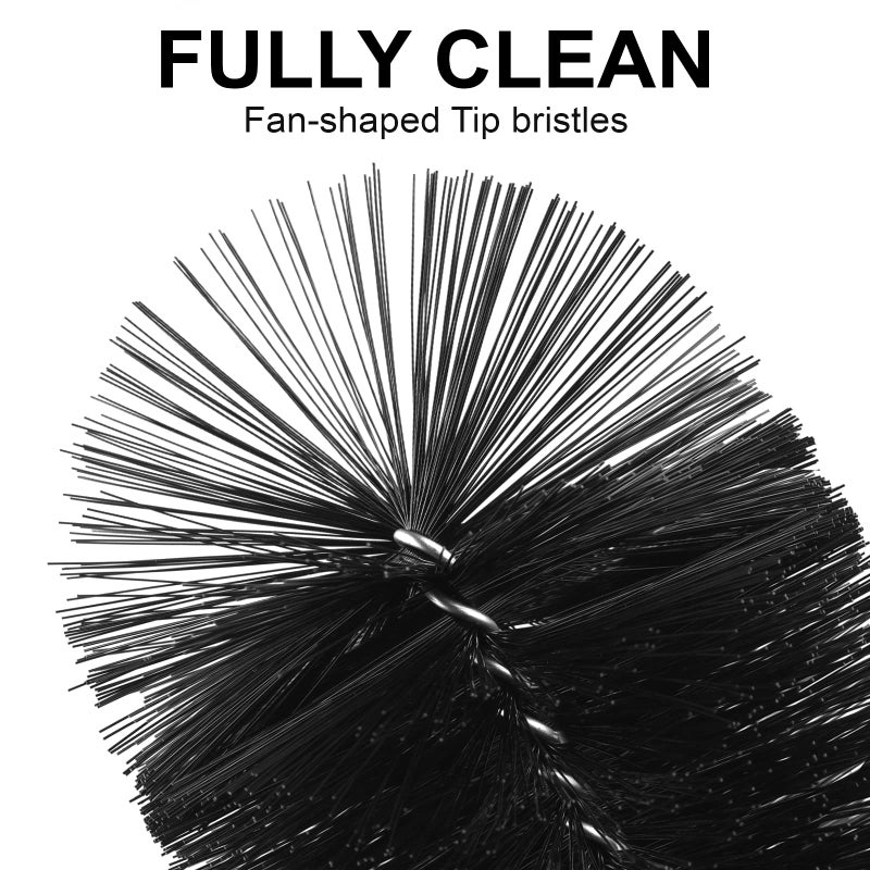 Haomaomao Bottle Brush, Bendable Long Handle Cleaner Brushes for Cleaning Neck Bottles, Baby Bottles, Water Bottles, Tumblers, Flask, Bird Feeder, Vase and Home Kitchen Sink Cleaning Brush - Image 2