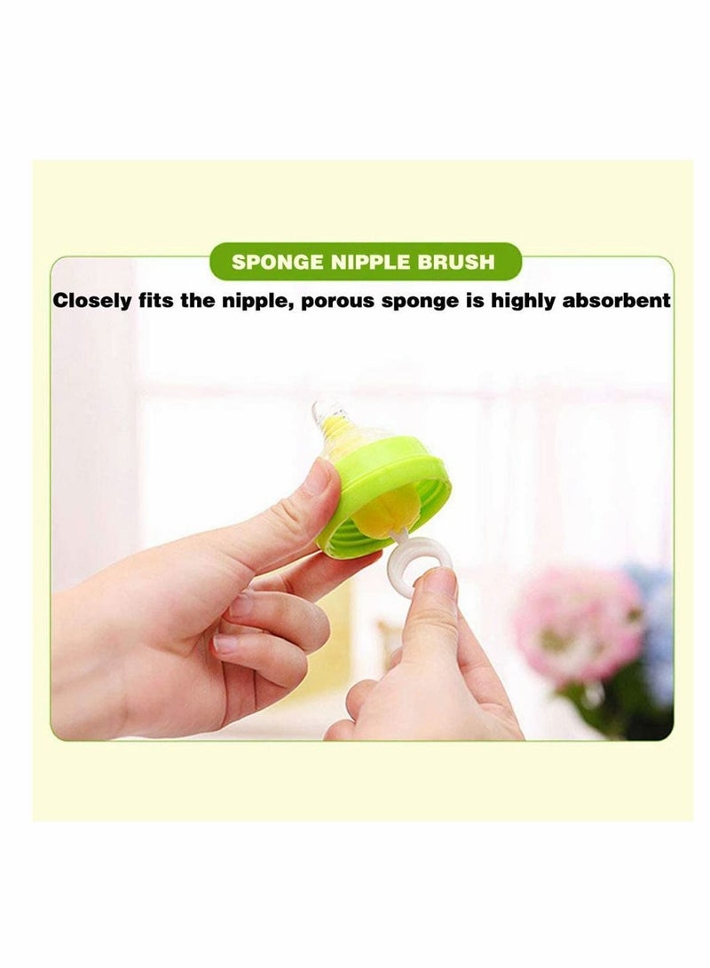 KASTWAVE Bottle Cleaning Brush Set & Nylon Bottle Pipe Cleaner Set,Multipurpose Cleaning Brushes for Narrow Neck Bottles, Tea Kettle & Spout and More  - Image 4