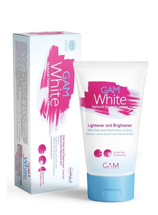 جام كريم غام وايت لتفتيح وتوحيد لون البشرة - كريم مبيض طبيعي وفعّال - Image 3