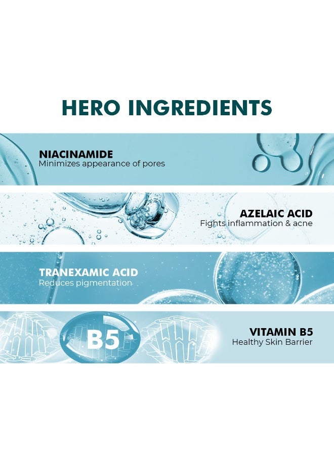 Conscious Chemist Kojic Acid Face Cream | 20g | Azelaic Acid Face Cream for Men & Women, Niacinamide & Tranexamic Acid, Anti Pigmentation, Reduce Dark Spots, All Skin Type - Trubiom (Pack of 2) - Image 3