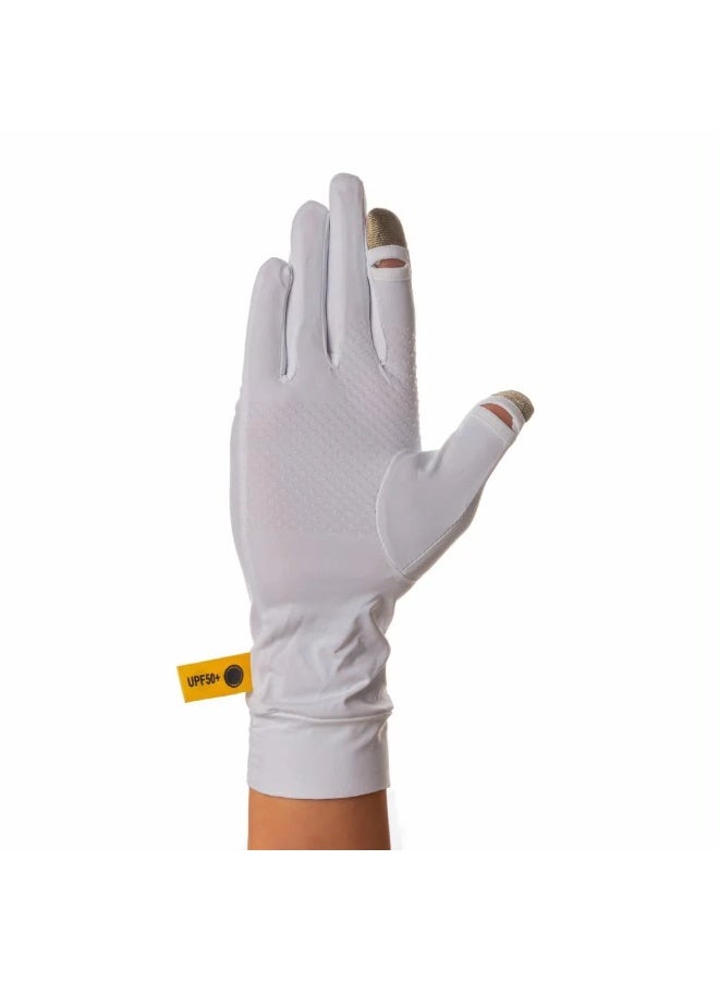 Ishraq Grey Driving Gloves - Image 2