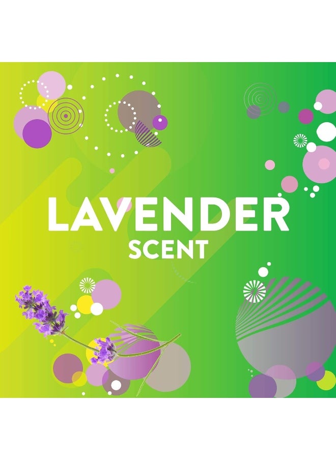 Scrubbing Bubbles - Fresh Gel Toilet Bowl Cleaning Stamps Starter Pack, Lavender Scent, 1 Dispenser With 6 Stamps, 1.34 Oz - Image 1