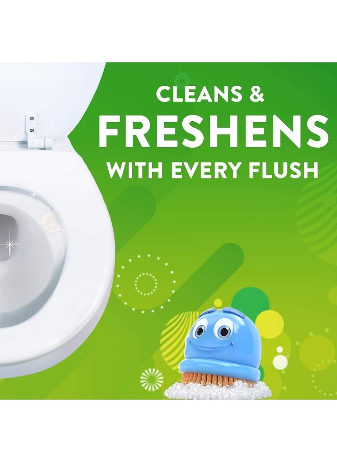 Scrubbing Bubbles - Fresh Gel Toilet Bowl Cleaning Stamps Starter Pack, Lavender Scent, 1 Dispenser With 6 Stamps, 1.34 Oz - Image 1