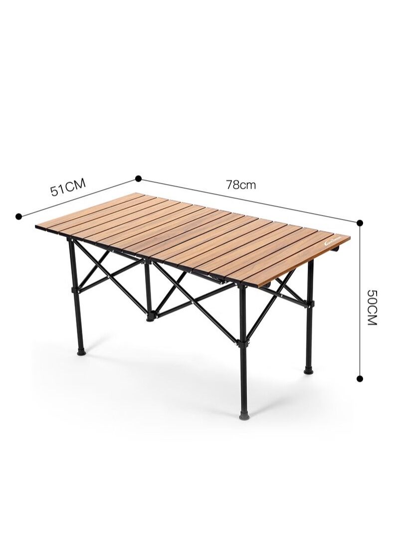 Whotman Outdoor Camping Folding Table 78*51*50CM - Image 5