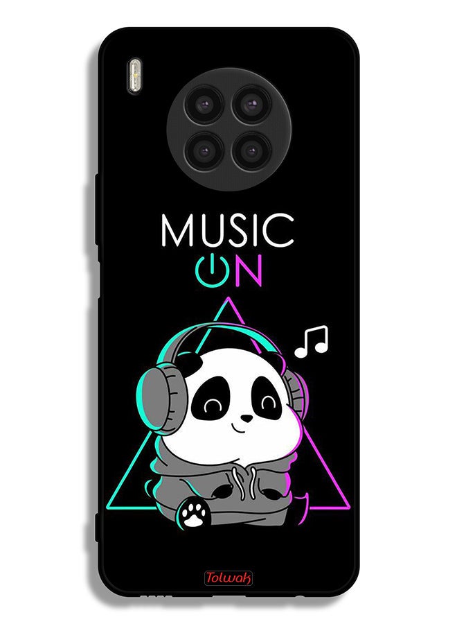 Tolwak Honor 50 Lite Protective Case Cover Music On Panda - Image 2