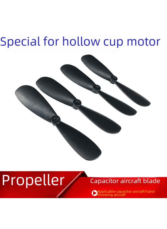 Generic - Capacitor Airplane Propeller A2 Main Prop 614 Hollow Cup 716 Motor Spiral Propeller Direct-Color:A2 Positive Paddle - Image 1