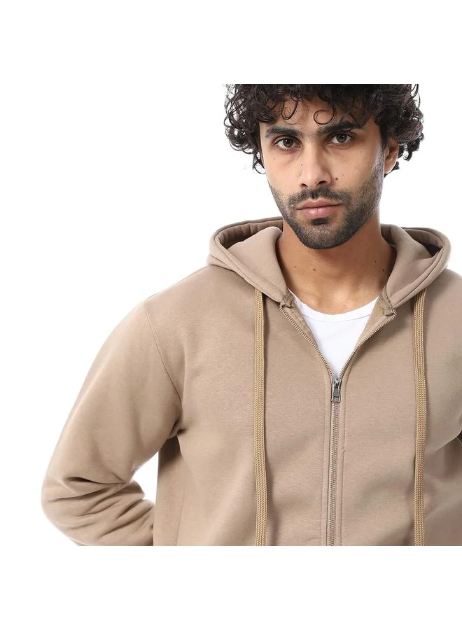 كوب سويت شيرت رجالي سادة بسحاب