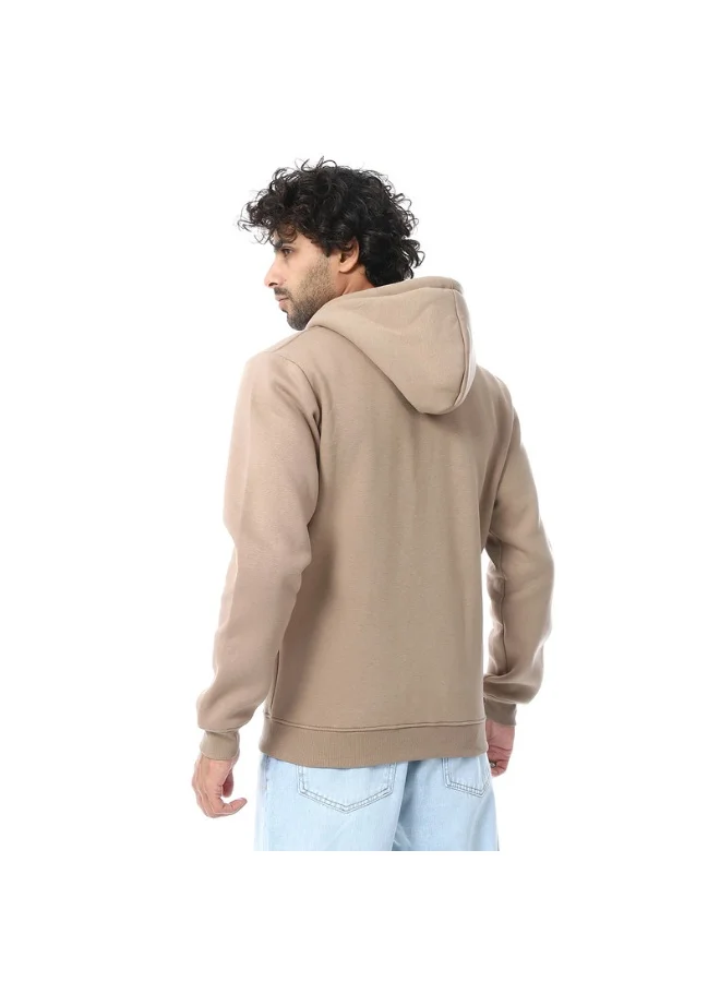 Coup Coup Mens - Plain Sweatshirt With Zipper Closure