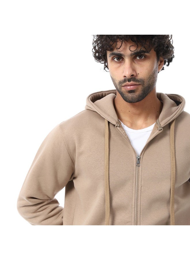 كوب سويت شيرت رجالي سادة بسحاب - Image 3