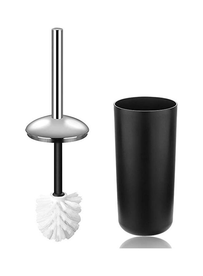6-Piece Bathroom Accessories Set Black 19 x 19 x 28cm  - Image 3