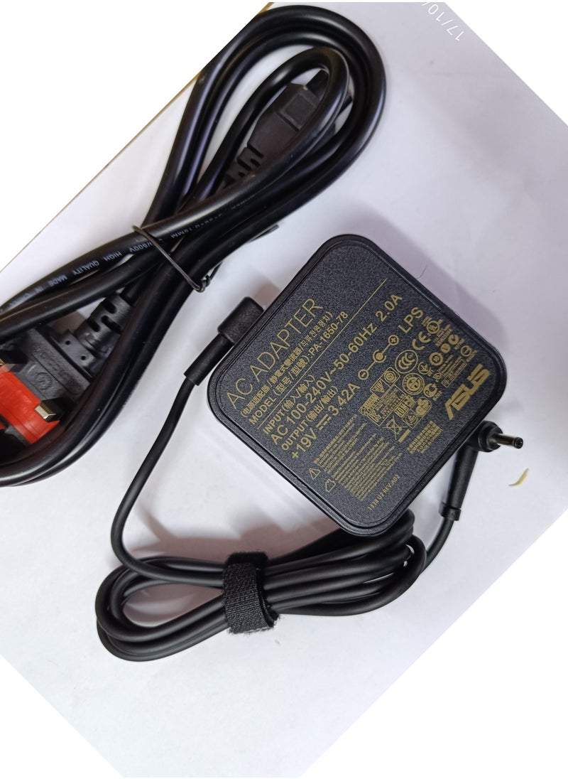 CSF LAPTOP AC ADAPTER ASUS 65W 19.5V  3.42A 4.0mm*1.35mm SMALL PIN  - Image 3