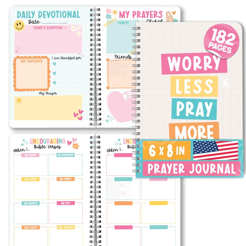 Hadley Designs Guided Prayer Journal for Woman â€“ Daily Christian Devotional and Faith Journal with Gratitude, Scripture Reflection & Prayer Prompts, Meaningful Christian Gift for Women - Image 1
