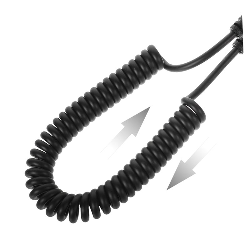 5 Pack Retractable Tether Cable with Adhesive Hook for Tablets Game Controllers and More - Image 5