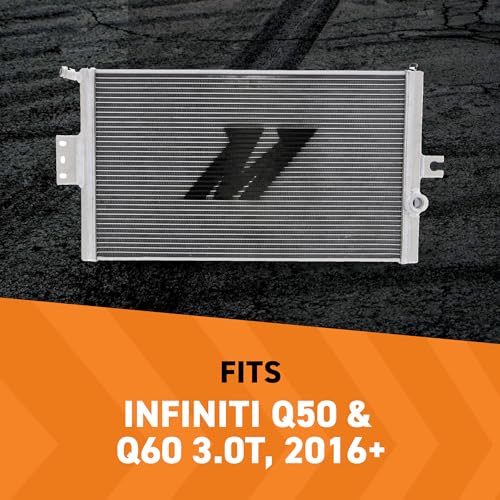 Mishimoto MMHE-Q50-16 Performance Heat Exchanger, Compatible with Infiniti Q50 & Q60 3.0T, 2016+, Silver - Image 2