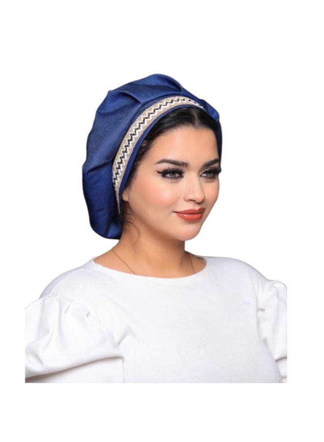 Cap barre with volume, high-quality crepe Lycra material, comfortable to wear