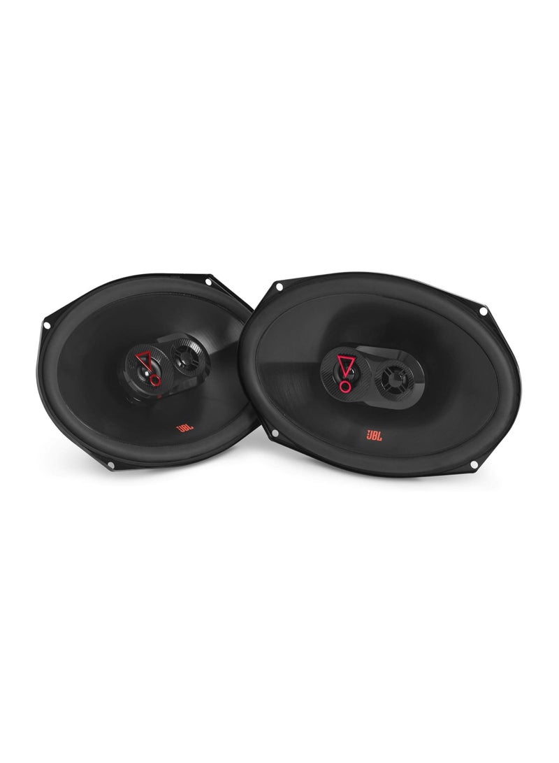 جي بي إل JBL Stage 39637F - مكبر صوت سيارة ثلاثي الاتجاهات مقاس 6 بوصات × 9 بوصات، بدون شبكة - Image 1
